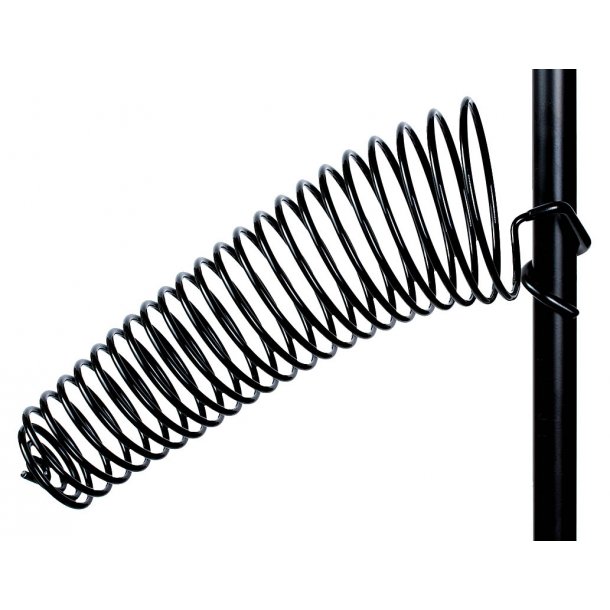 The SwirlyShtick - Drum Stick Holder 1&Prime; Tubing : Black (Left-Side)