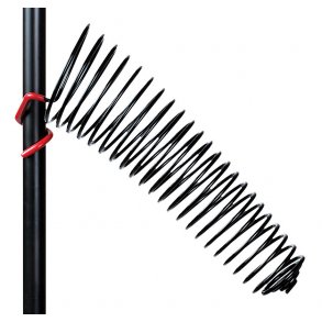 The SwirlyShtick - Drum Stick Holder 1″ Tubing : Black (Right-Side)