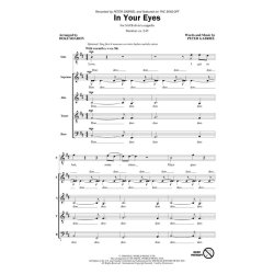 Gabriel Peter In Your Eyes From The Sing-Off (Sharon) Satb A Capp Chor