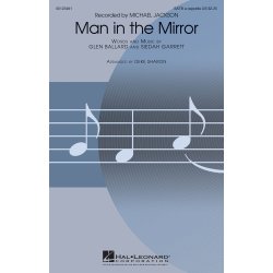 Michael Jackson: Man In The Mirror (SATB, arr. Sharon)