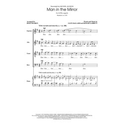 Michael Jackson: Man In The Mirror (SATB, arr. Sharon)