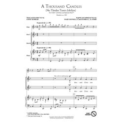 A Thousand Candles Nu Tandas Tusen Juleijus (Strid/Donnelly) 2pt Chor