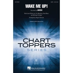 Avicii Wake Me Up (Arr Emerson Roger) Satb Choral