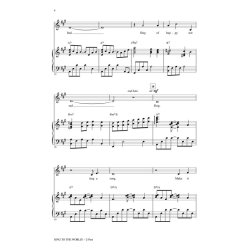 Sing To The World (Arr Berg Ken) 2 Part Choral