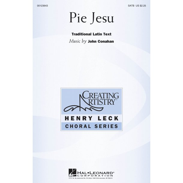 Pie Jesu : Henry Leck Choral Series