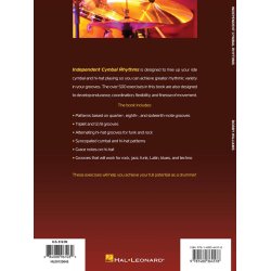 Williams Bobby Independent Cymbal Rhythms Drum Instruction Drums Bk