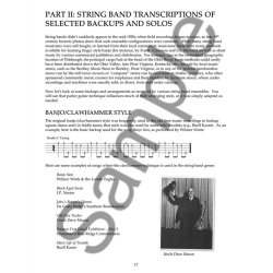 Old Time String Band Banjo Styles