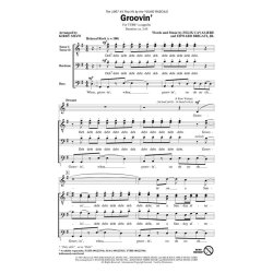 The Young Rascals Groovin' (Arr Shaw Kirby) Ttbb A Cappella Choral