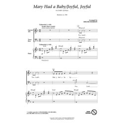 Mary Had a Baby/Joyful, Joyful : (ShowTrax CD)