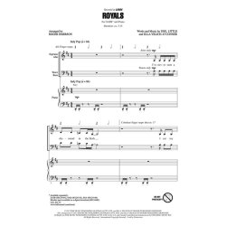 Lorde Royals (Emerson) Satb Chor