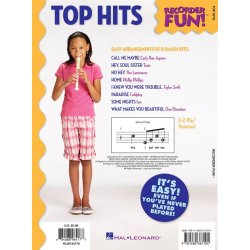 Recorder Fun!: Top Hits - With Easy Instructions &amp; Fingering Chart