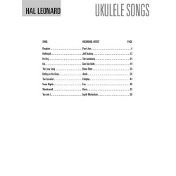 Hal Leonard Ukulele Method: Ukulele Songs (Book/Online Audio)