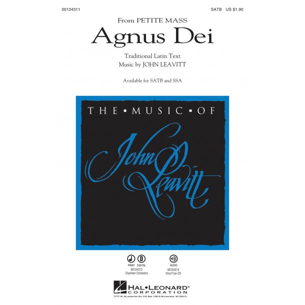 Agnus Dei : (from Petite Mass)