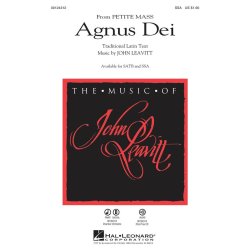 Agnus Dei : (from Petite Mass)