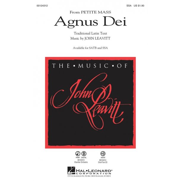 Agnus Dei : (from Petite Mass)
