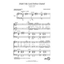 Didn't My Lord Deliver Daniel (Arr Emerson Roger) Sat(B) Choral