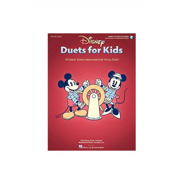 Disney Duets For Kids 10 Great Songs Arranged For Vocal Duet