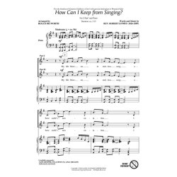 How Can I Keep from Singing?