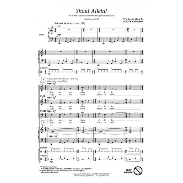 Shout Allelu! : Discovery Level 2