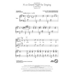 Rodgers/Hammerstein It's A Grand Night For Singing (Rubino) Ttbb Chor