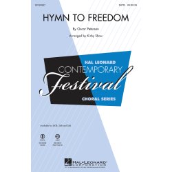 Peterson Oscar Hymn To Freedom (Arr Shaw Kirby) Satb Chor