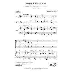 Peterson Oscar Hymn To Freedom (Arr Shaw Kirby) Satb Chor