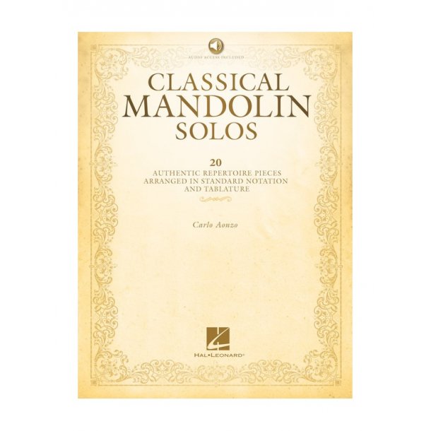 Classical Mandolin Solos (Book/Online Audio)