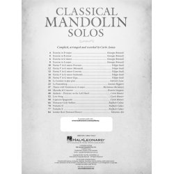 Classical Mandolin Solos (Book/Online Audio)