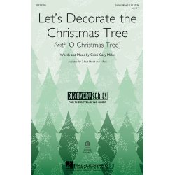 Let's Decorate the Christmas Tree : (with O Christmas Tree) Discovery Level 1