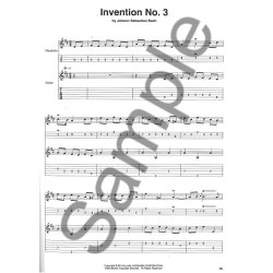 Bach Two-Part Inventions For Mandolin & Guitar (Book/Online Audio)