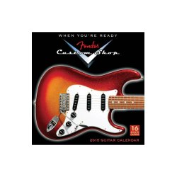 Fender Custom Shop: 2015 16-Month Wall Calendar