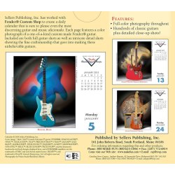 Fender Custom Shop: 2015 Boxed Daily Calendar
