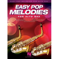 Easy Pop Melodies For Alto Saxophone (Book)