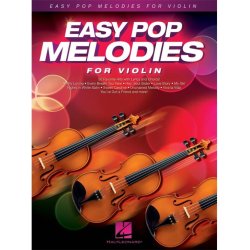 Easy Pop Melodies For Violin (Book/CD)