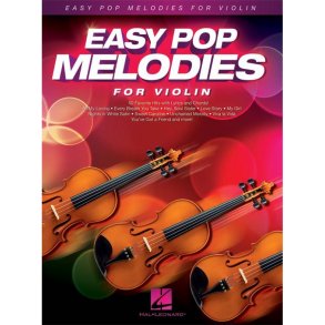 Easy Pop Melodies For Violin (Book/CD)