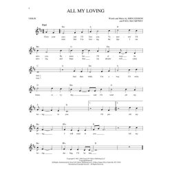 Easy Pop Melodies For Violin (Book/CD)