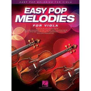 Easy Pop Melodies For Viola (Book/CD)