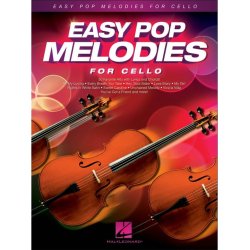 Easy Pop Melodies For Cello (Book/CD)