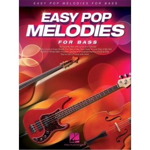 Easy Pop Melodies For Bass (Book/CD)