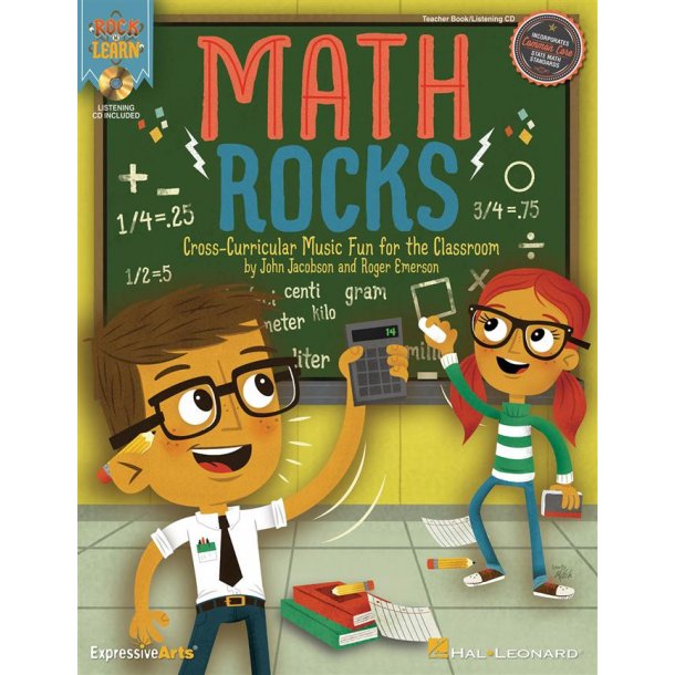 Math Rocks : Cross-Curricular Music Fun for the Classroom, Book/Listening CD