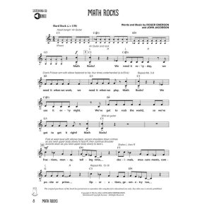 Math Rocks : Cross-Curricular Music Fun for the Classroom, Performance/Accompaniment CD