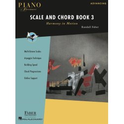 Piano Adventures Scale and Chord Book 3 : Harmony in Motion (3B and up)