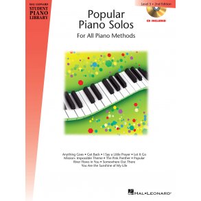 Hal Leonard Student Piano Library: Popular Piano Solos – 2nd Edition – Level 5 (Book/CD)