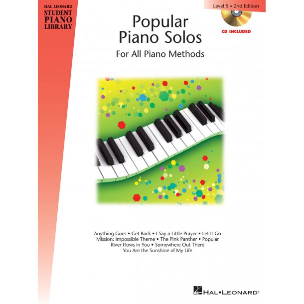 Hal Leonard Student Piano Library: Popular Piano Solos &ndash; 2nd Edition &ndash; Level 5 (Book/CD)