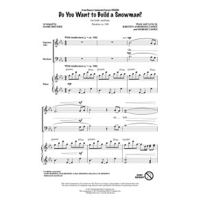 Do You Want To Build A Snowman? From Frozen (Brymer) Sab Choral