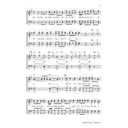 Cohen Leonard Hallelujah (Arr Brymer Mark) Ttbb Div A Cappella Choral