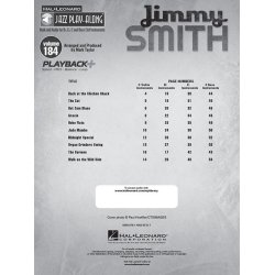 Jazz Play-Along Volume 184: Jimmy Smith (Book/Online Audio)