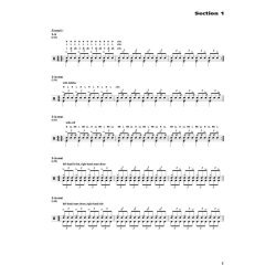 Ray Luzier's Double Bass Drum Techniques (Book/Online Audio)