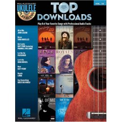 Ukulele Play-Along Volume 32: Top Downloads (Book/CD)