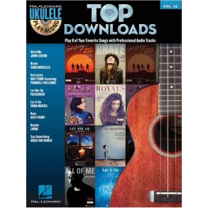 Ukulele Play-Along Volume 32: Top Downloads (Book/CD)